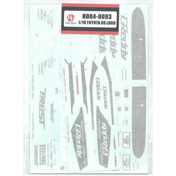 1/18 Toyota 86 Logo zr[fUC HD04-0093