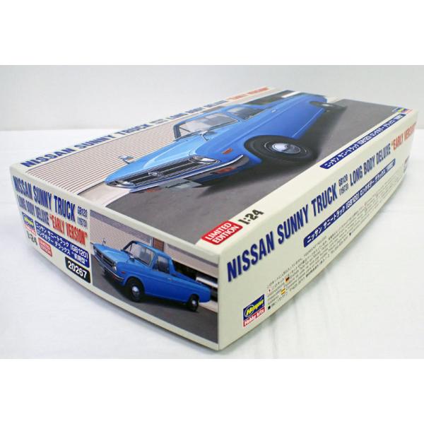 1/24 ニッサン サニートラック（GB120）ロングボデーデラックス “前期型”【ハセガワ 自動車 プラモデル 20267】1973〜1979年に生産された前期型を再現。前期型の特徴となるフロント回りや、内装を正確にパーツ化しています！追...