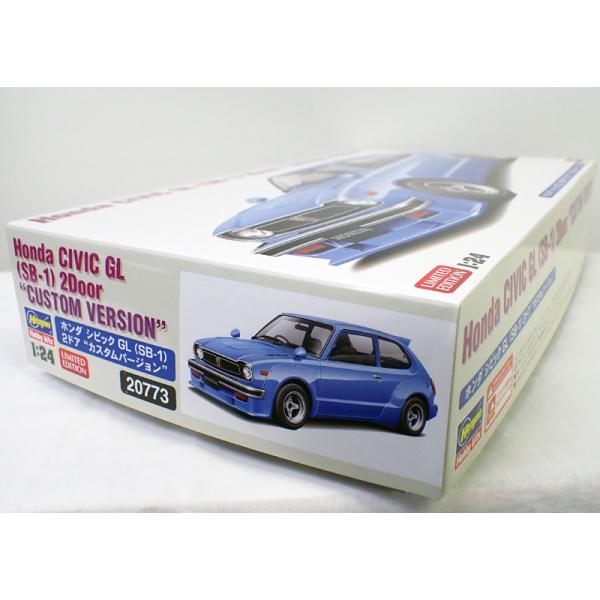 ハセガワ 1/24 ホンダ シビック GL （SB-1） 2ドア カスタムバージョン