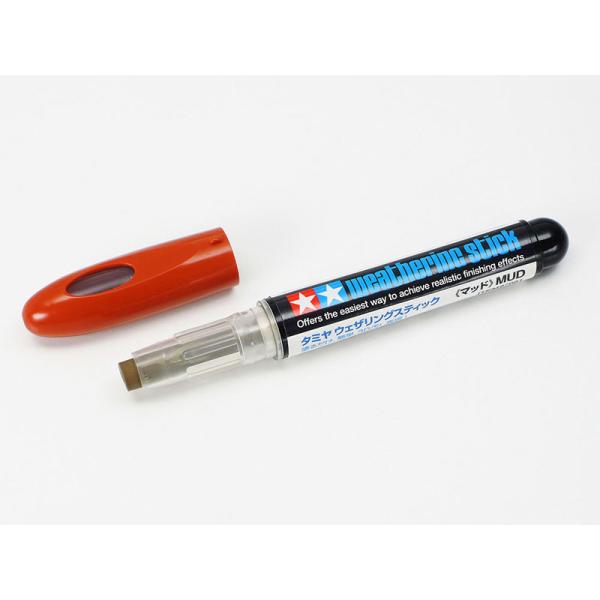 タミヤ ウェザリングスティック マッド  タミヤ ウェザリング ペンタイプ 墨入れ Item No:87081