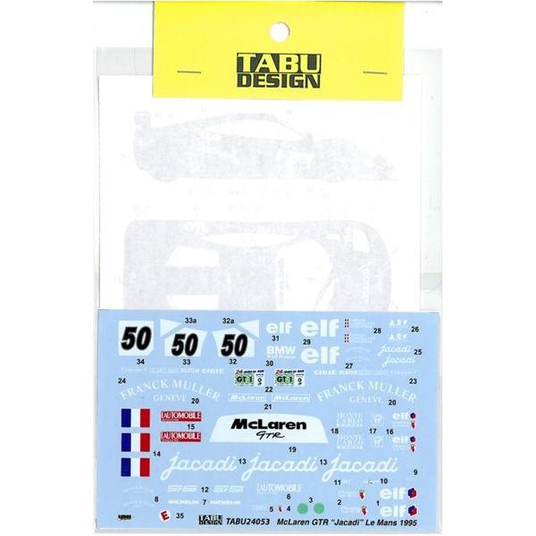 1/24 McLaren F1-GTR "Jacadi" #50 LM 1995 F1/24Ή