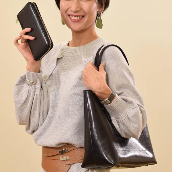 レザー トートバッグ 財布 Barcos Onesize セット Barcos スタイリッシュ シャイニング セット商品 レディース 全3色 Onesize バルコス Btv210set バルコス公式ショップ店