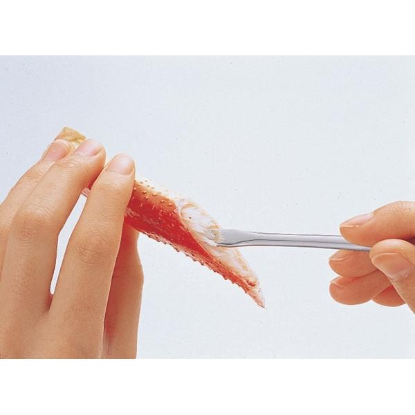 他サイト： カニフォーク フォーク 3本組 シーズナルチョイス C-951 かにスプーン カニ 蟹 食器 カトラリー ステンレス製 パール金属の商品画像