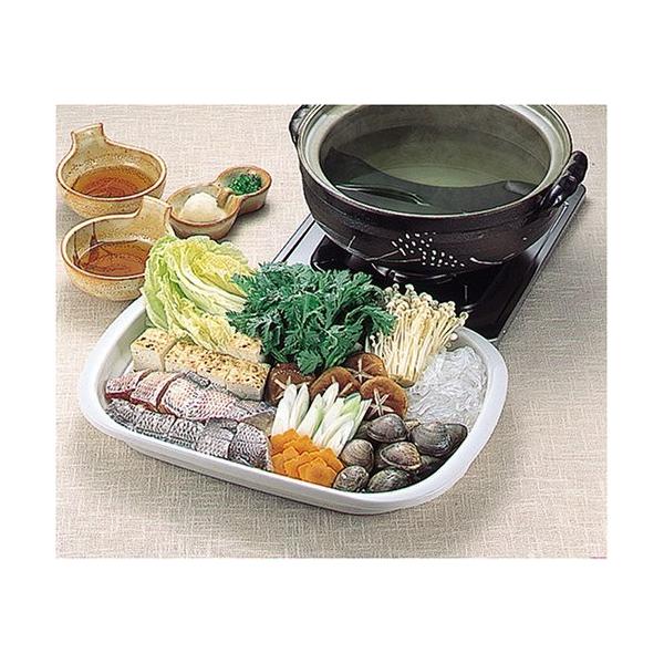 鍋の幸 サービストレー 目皿付 盛り付け皿 H 5110 パール金属 水切り 野菜 盛り付け 具材 角型 素麺 Buyee Buyee Japanese Proxy Service Buy From Japan Bot Online