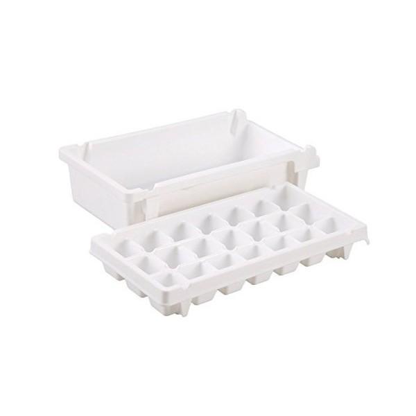 他サイト： 製氷皿 ボックス付アイストレー M 21個取 クーリス 日本製 H-5235 パール金属の商品画像