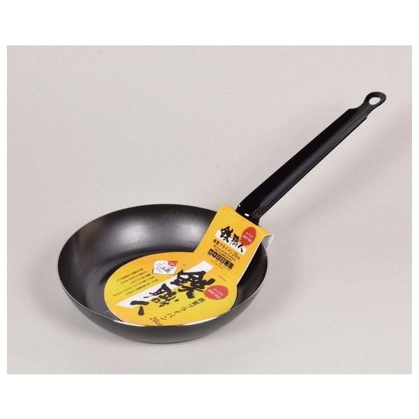 他サイト： 鉄製 フライパン 20cm 鉄職人 HB-1518 鉄フライパン IH対応 オール熱源 日本製 本格的 プロ キャンプ アウトドア パール金属の商品画像