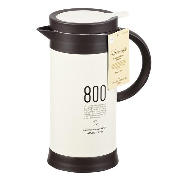 保温ポット V S ステンレステーブルポット 0 8l バニラ Hb 4045 パール金属 卓上ポット 保冷 おしゃれ 新生活 Hb 4045 バーゲンライフショップ 通販 Yahoo ショッピング