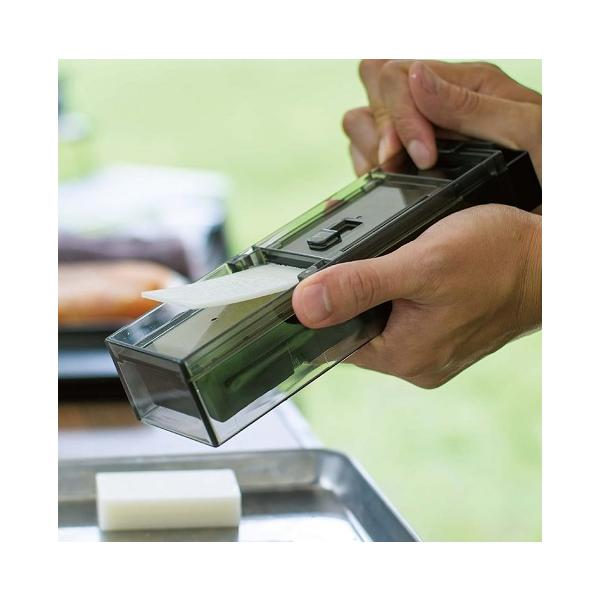 他サイト： もち 餅 スライサー オモチカッター UH-4729 切り餅 カッター もち カット 厚さ調節 餅しゃぶ 切りもち うす切り スライス 1mm キャプテンスタッグの商品画像