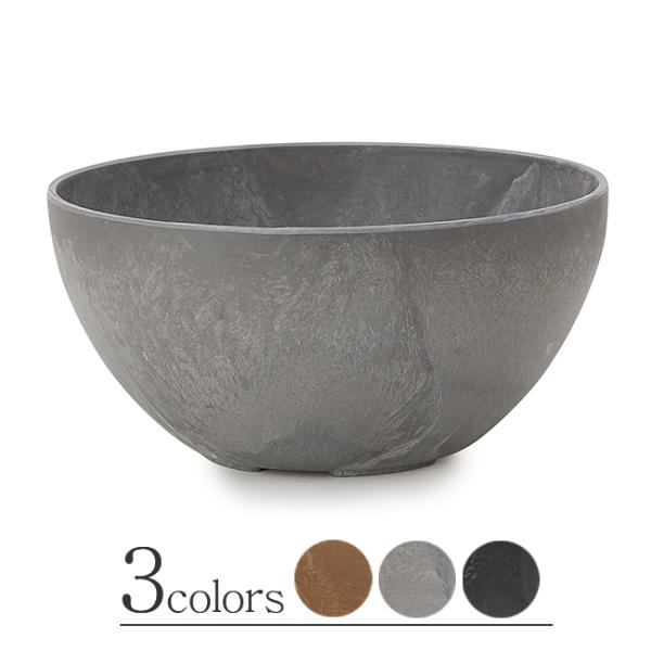 植木鉢/小型/中型/軽量/おしゃれ/プラスチック◆規格 31 / 外寸 Φ31cm / 高さ 15cm / 口内寸 29.5cm / 重量 1kg / 材質 ポリプロピレン樹脂　ストーンパウダー