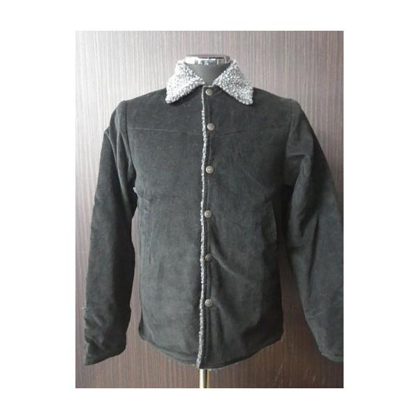 Sugar Cane コーディロイランチジャケット ブラック シュガーケーン メンズ コーデュロイジャケット B4908 Barnstormer2号店 通販 Yahoo ショッピング