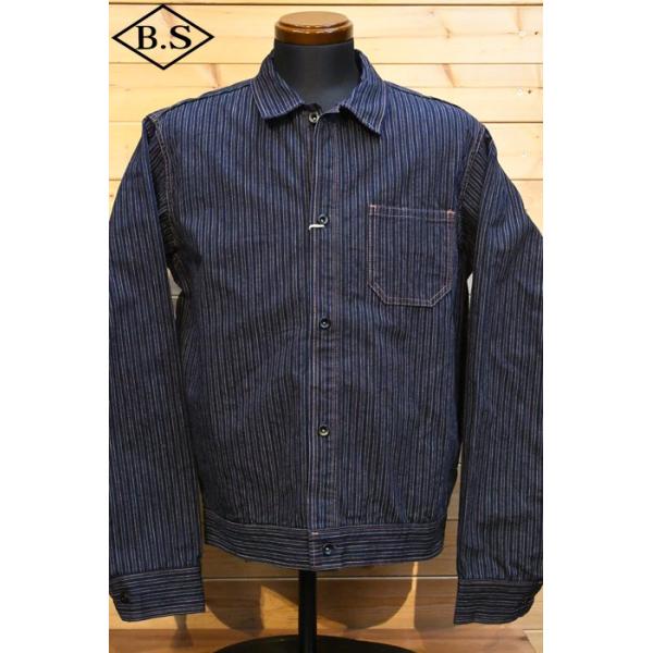 サンサーフ SUN SURF 長袖シャツ US15489 / UNION SUPPLY 千筋 SENSUJI SHIRT BLOUSE NAVY(ONE WASH)