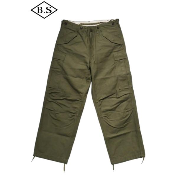 バズリクソンズ BUZZ RICKSON’S パンツ BR42529 TROUSERS, SHELL, FIELD, M-1951 SHORT LENGTH OLIVE