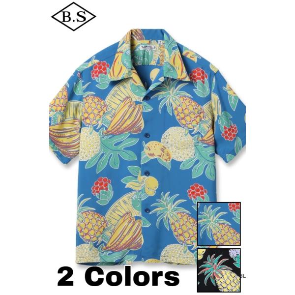サンサーフ SUN SURF アロハシャツ SS39415 RAYON HAWAIIAN SHIRT “TROPICAL FRUITS”