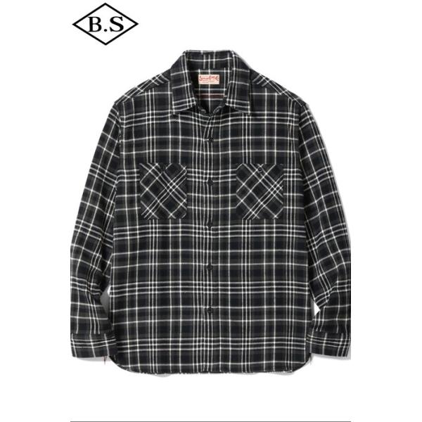 シュガーケーン SUGAR CANE 長袖シャツ SC29559 / TWILL CHECK WORK SHIRT