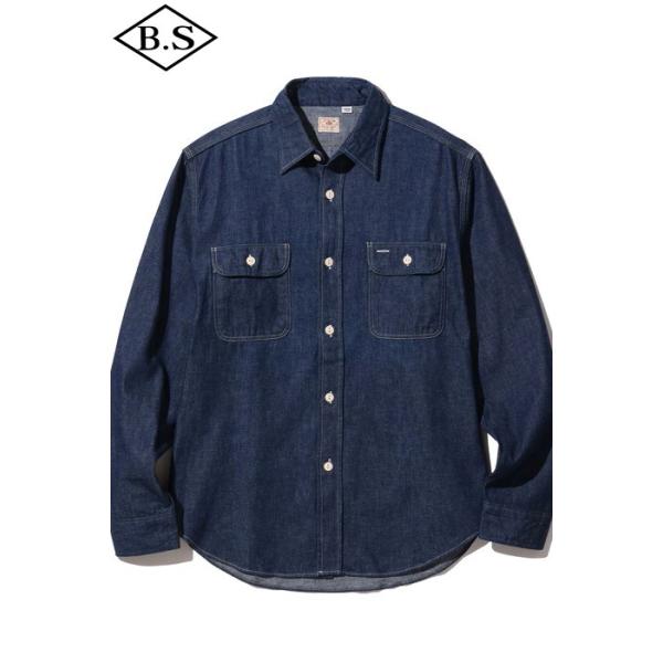 シュガーケーン SUGAR CANE 長袖シャツ Lot No. SC27852 / BLUE DENIM WORK SHIRT