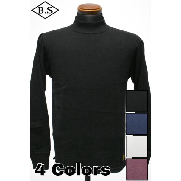 デラックスウエア DELUXEWARE 長袖Tシャツ M300-00 MOCK NECK KNIT