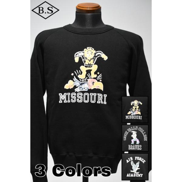 トップス Dapper's Crew Neck Sweat Flocky Print トップス Dapper's Crew Neck Sweat Flocky Print Dapper Crew