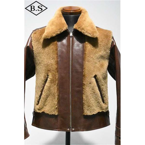 ダッパーズ Dapper's レザージャケット LOT173630's BlockBilt Grizzly