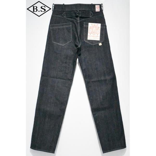 ダッパーズ Dapper’s デニム LOT LION BRAND 02 Pants LION BRAND ライオンブランド Denim Work Pants with Buckle Back INDIGO DENIM