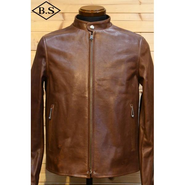 ファインクリーク＆コー FINECREEK＆CO レザージャケット ACJK049 Blue
