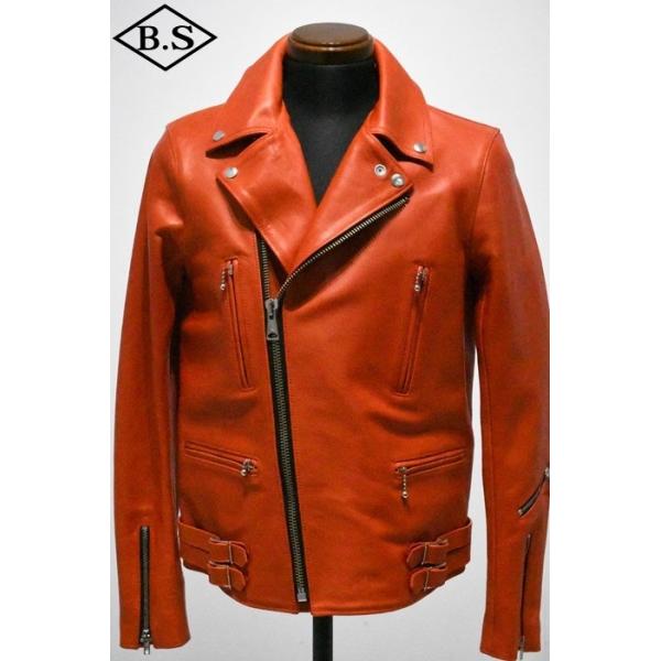ファインクリーク＆コー FINECREEK＆CO  レザージャケット ACJK009 Edward エドワード RED レッド