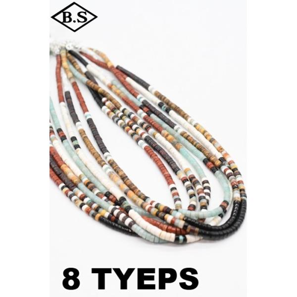 インディアンジュエリー INDIAN JEWELRY アクセサリー ナバホパール ヒシネックレス サントドミンゴカラー