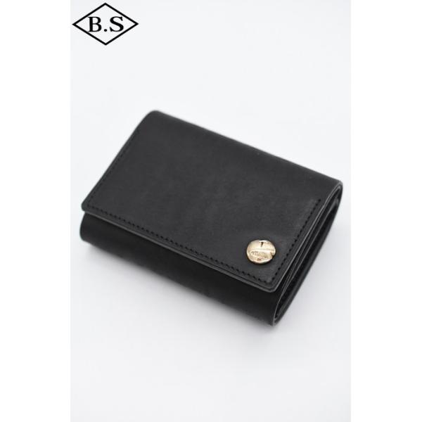 モト MOTO ウォレット W10R COMPACT WALLET / BLACK