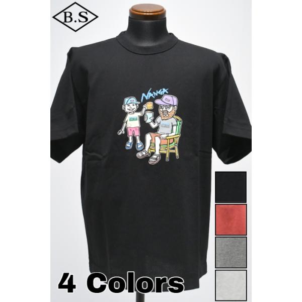 【SALE 20%off】ナンガ NANGA Tシャツ ECO HYBRID TEE(FAM PT) / エコハイブリッド ティーファム