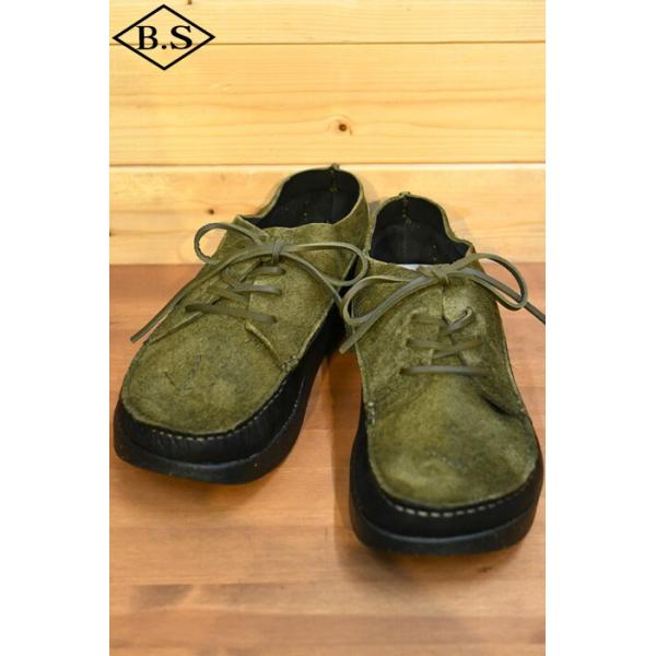 ナイジェルケーボン× ヨギー Nigel Cabourn ブーツ 80451262500 Nigel Cabourn × Yogi Footwear - FINN II グリーン