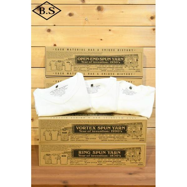 ナイジェルケーボン NigelCabourn Tシャツ 80480021050 3パックTシャツ 3-PACK TEE オフホワイト
