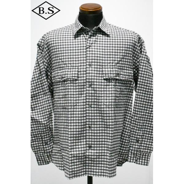 Porter Classic チェック柄長袖シャツ M PORTER CLASSIC（ポータークラシック） 長袖シャツ ROLL UP FLANNEL
