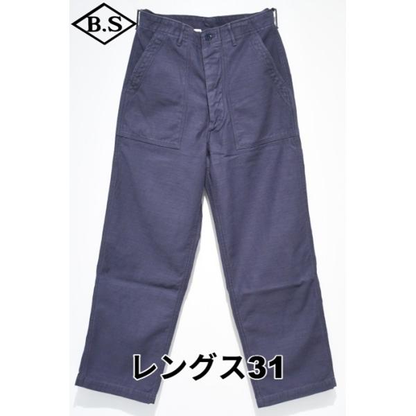 リゾルト ファー イースト マニュファクチャリング RESOLUTEFAR EAST MANUFACTURING パンツ L31 FEM-001 UTILITY PANT BACK SATIN / NAVY