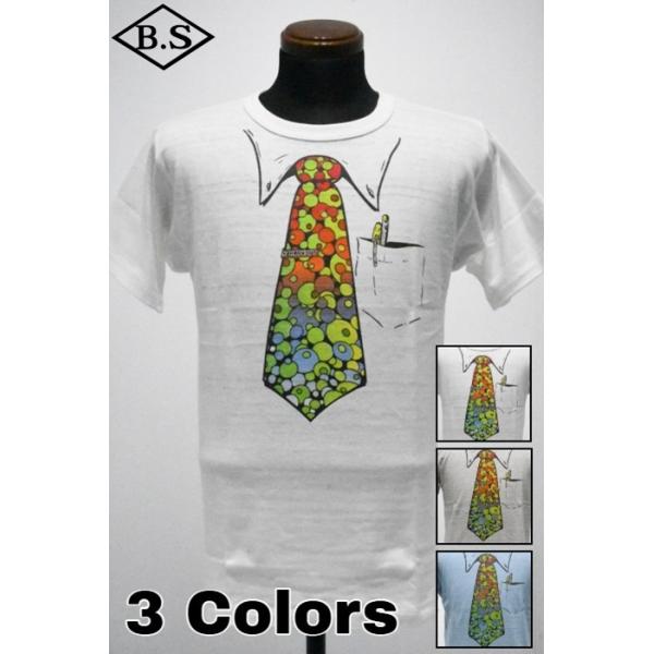 ジョングラッコー ウエアハウス John Gluckow by WAREHOUSE  Tシャツ Lot JG-CS06 Pop-art Nectie T