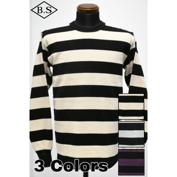 ウエストライド WESTRIDE 長袖Tシャツ HEAVY BORDER LONG TEE