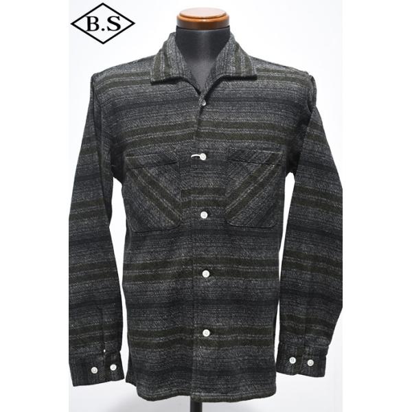 ウエストライド WESTRIDE 長袖シャツ 26FW GUMP SHIRTS BORDER