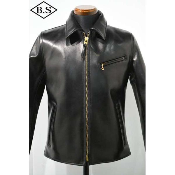 ワイツーレザー Y’2 LEATHER レザージャケット HVR-42 HV HORSE SINGLE RIDERS BLACK