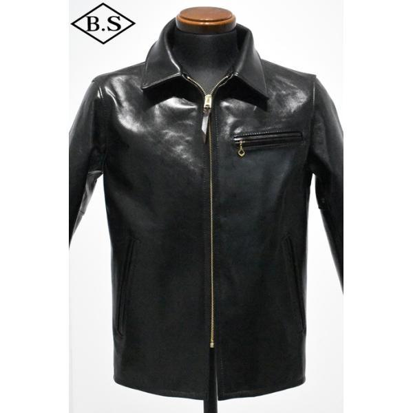 ワイツーレザー Y’2 LEATHER レザージャケット PR-65 VINTAGE HORSE LIGHT SINGLE RIDERS ヴィンテージホースライトシングルライダース ブラック（TEA CORE）