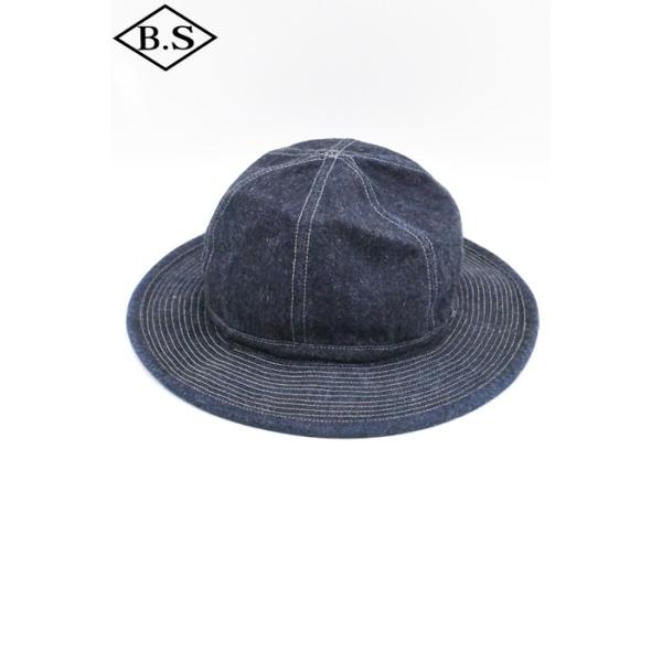 コリンボ  COLIMBO キャップ ZA-0600 DOUGHBOY HAT (ARMY HAT) PLAIN 12oz INDIGO DENIM