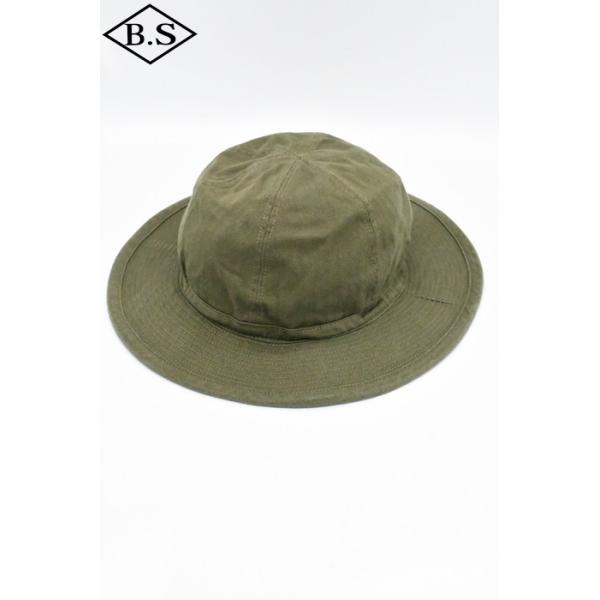 コリンボ  COLIMBO キャップ ZA-0602 DOUGHBOY HAT (ARMY HAT) PLAIN COTTON HERRINBONE TWILL OLIVE