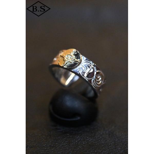 FIRST ARROW’s カラ草彫りイーグルリング　17号 FIRST ARROW's カラ草彫りイーグルリング 17号 楽天市場】ポイント2倍