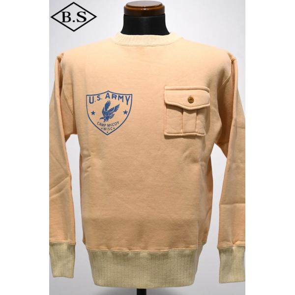 ジェラード JELADO スウェット CT23209 U.S ARMY CAMP McCOY Sweat / custard