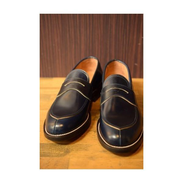 メイカーズ Makers 靴 コードバン V Tip ローファー Navy Buyee Buyee Japanese Proxy Service Buy From Japan Bot Online