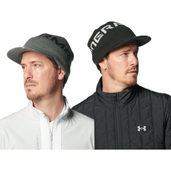 UNDER ARMOUR（アンダーアーマー）UAブリムニット ビーニー（ゴルフ/MEN）[1375339]