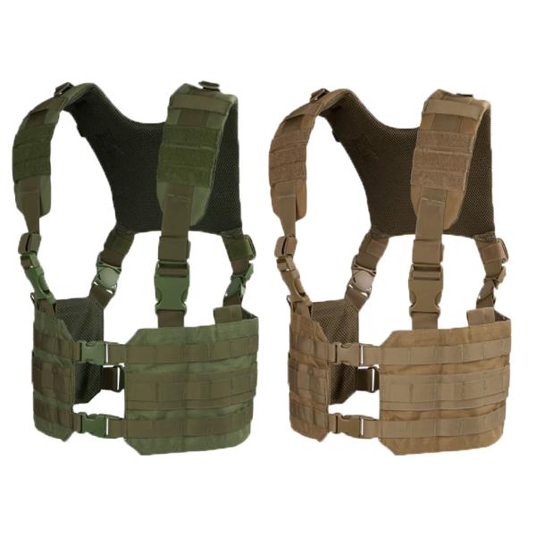 【未使用品】ミリタリー／サバゲー／コンドル／チェストリグ、エルボーパッド CONDOR (コンドル)RECON CHEST RIG リーコンチェストリグ MCR5(陸上