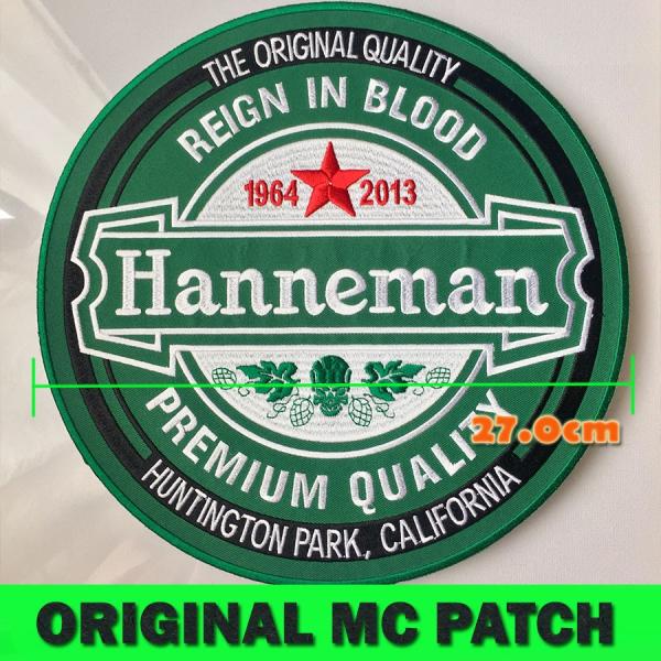 海外買付 特大 Dead Stock Hand Made Slayer Jeff Hanneman ジェフ ハンネマン Slash Metal 刺繍ワッペン 一点物 Jauce Shopping Service Yahoo Shopping