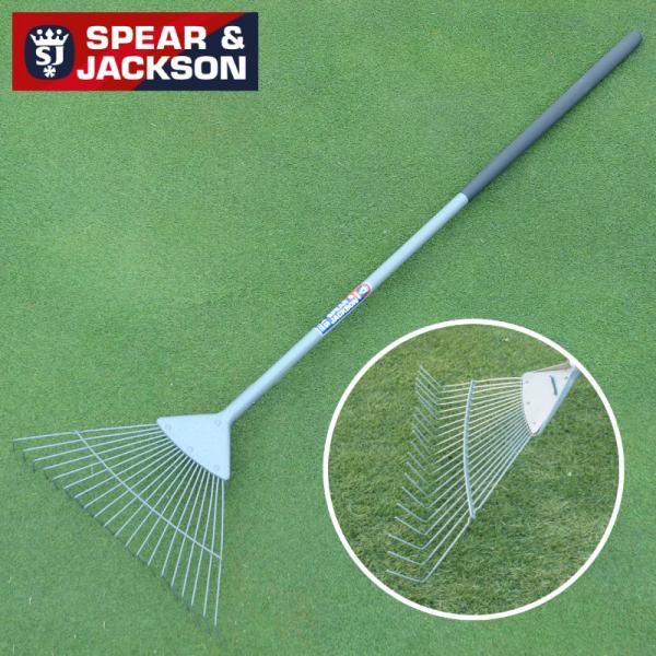 *バラ売り可* 金属細工師/lworker UDS英語2枚セット 英国 ブランド Spear＆Jackson デラックスローンレーキ 熊手 : 芝生の