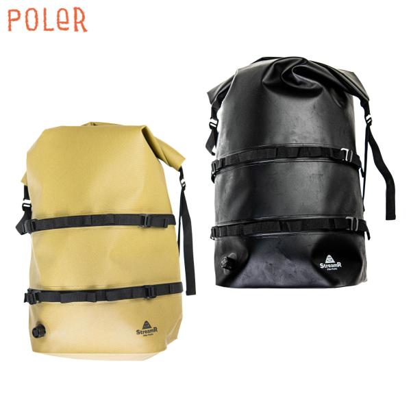 POLER ポーラー StreamR Dry Pack 25L 2.0 BLACK COYOTE 261MCV0127 ブラック コヨーテ