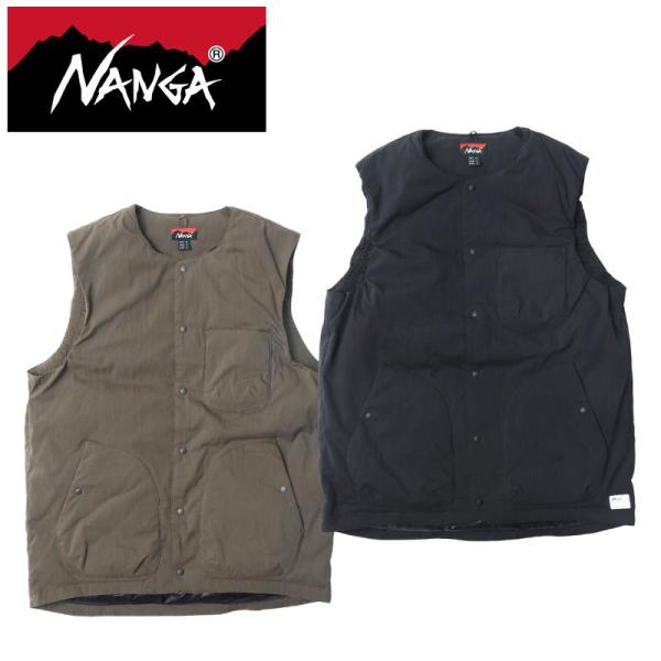 【美品】NANGA ナンガ タキビリップストップインナーダウンベス XL NANGA ナンガ TAKIBI RIPSTOP INNER DOWN VEST MEN タキビ