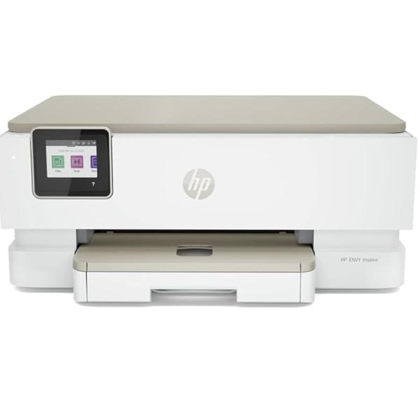 HP プリンター (型番:242P9D0#ABJ)  ENVY Inspire 7220 インクジェット複合機   無線LAN 自動両面印刷 タッチスクリーン付 テレワーク サンドベージュ