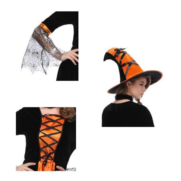 ハロウィン コスプレ 魔女 魔法使い ウィッチ 仮装 パーティー 悪魔 衣装 ドラキュラ 帽子 ドレス 大人用 レディース 2点セット Buyee Buyee 日本の通販商品 オークションの代理入札 代理購入